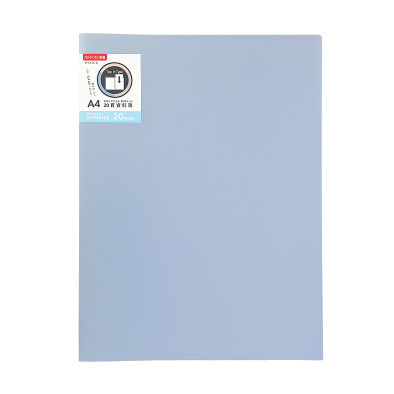 A4 Display Book, 20 Pockets &ndash; Blue , , large