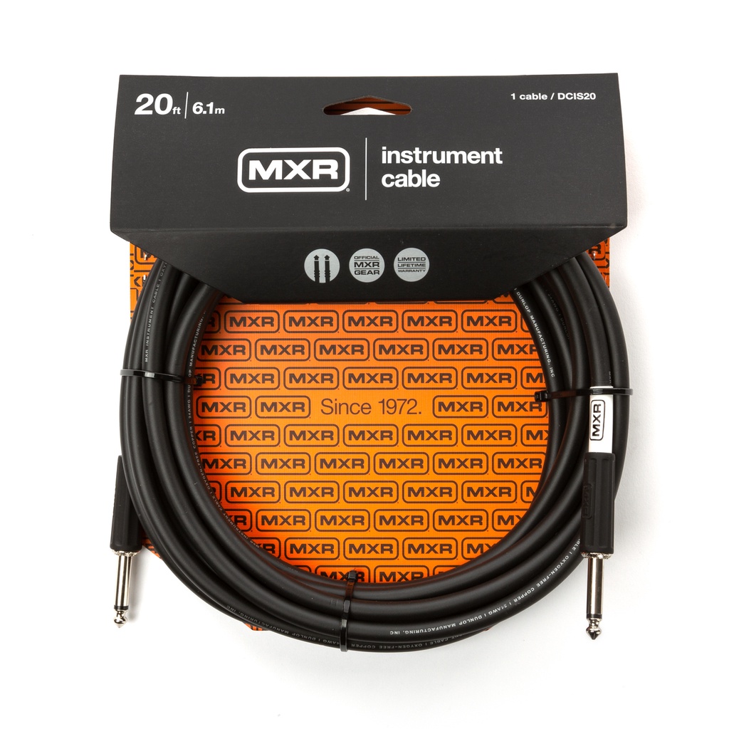 Dunlop MXR DCISS 系列 II IL 導線 10呎/15呎/20呎【【敦煌樂器】, , large