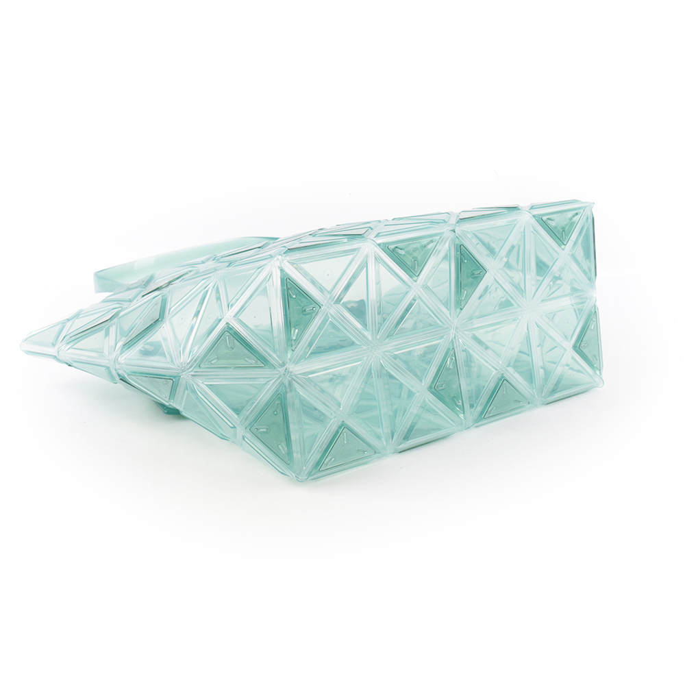 ISSEY MIYAKE BAO BAO DAZZLE 4X6 透明果凍手提包/湖水綠, , large