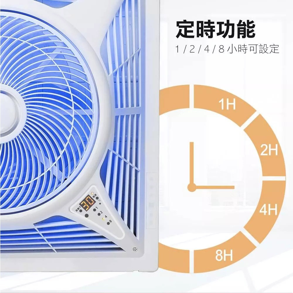 SUPAFINE 14” Smart Voice DC Ceiling Fan HFB-K7499, , large