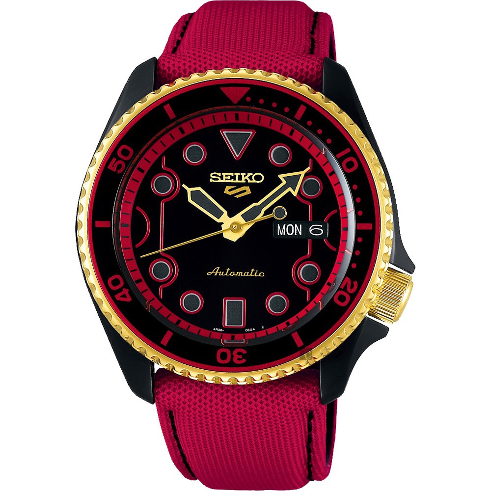 SEIKO 精工 5 Sports x 快打旋風 KEN 聯名限量機械錶(SRPF20K1)-42.5mm