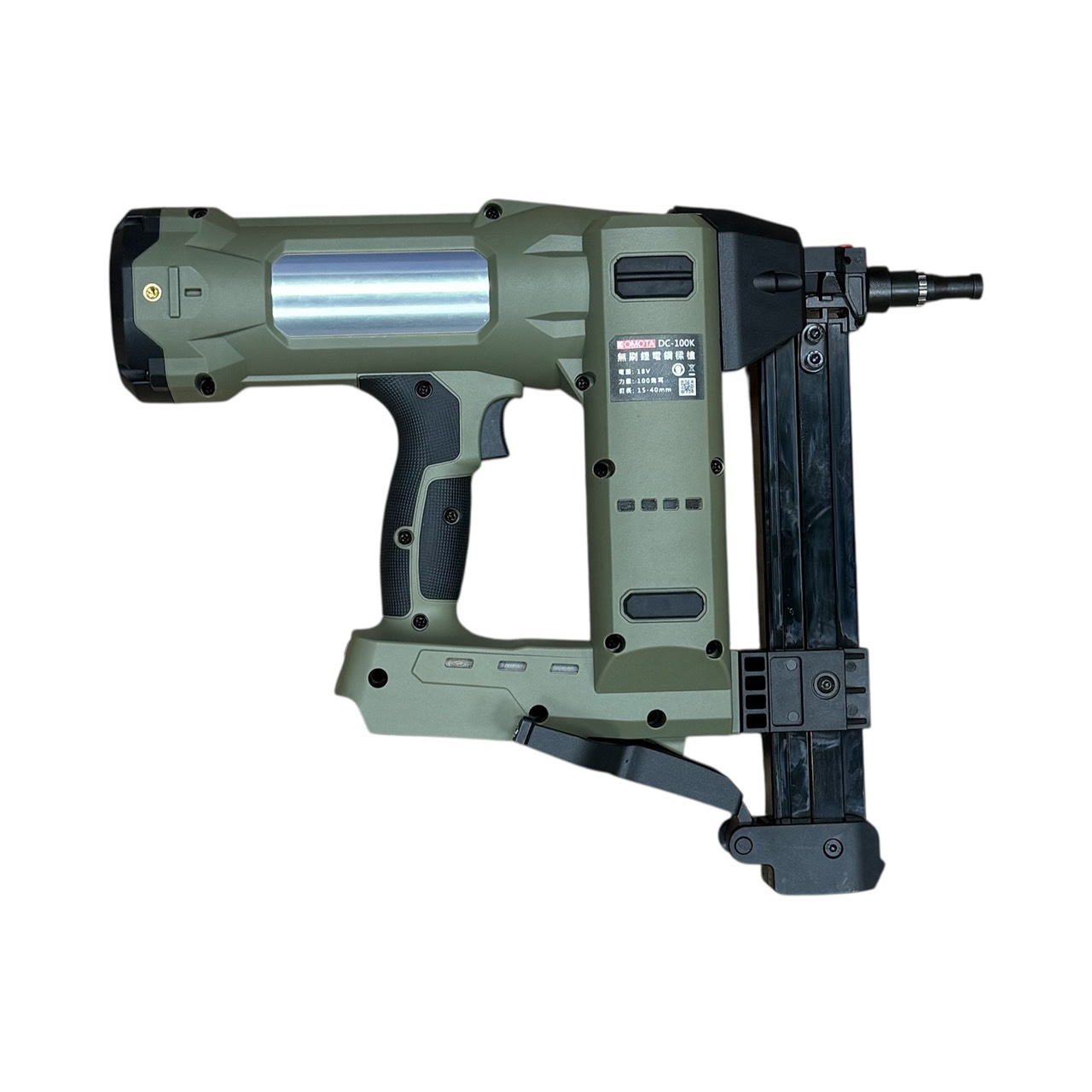 WIN五金 KOMOTA 18V無刷鋼釘槍 DC-100K 鐵工釘槍 鋰電釘槍 直上牧田 18V釘槍 鋼釘槍 水泥釘槍, , large