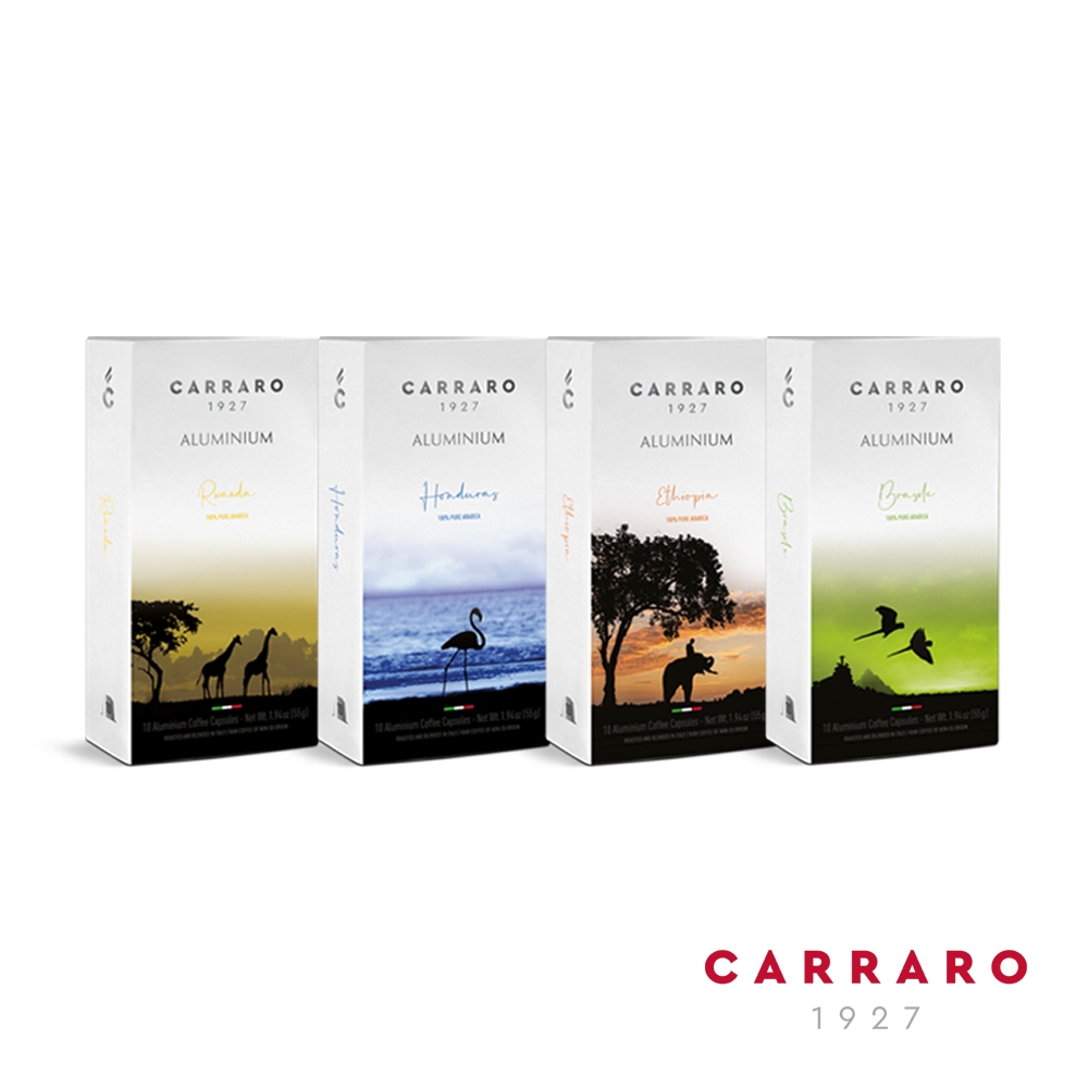【CARRARO】芮斯崔朵RISTRETTO咖啡膠囊 (10顆/盒;Nespresso Original 膠囊咖啡機專用), , large