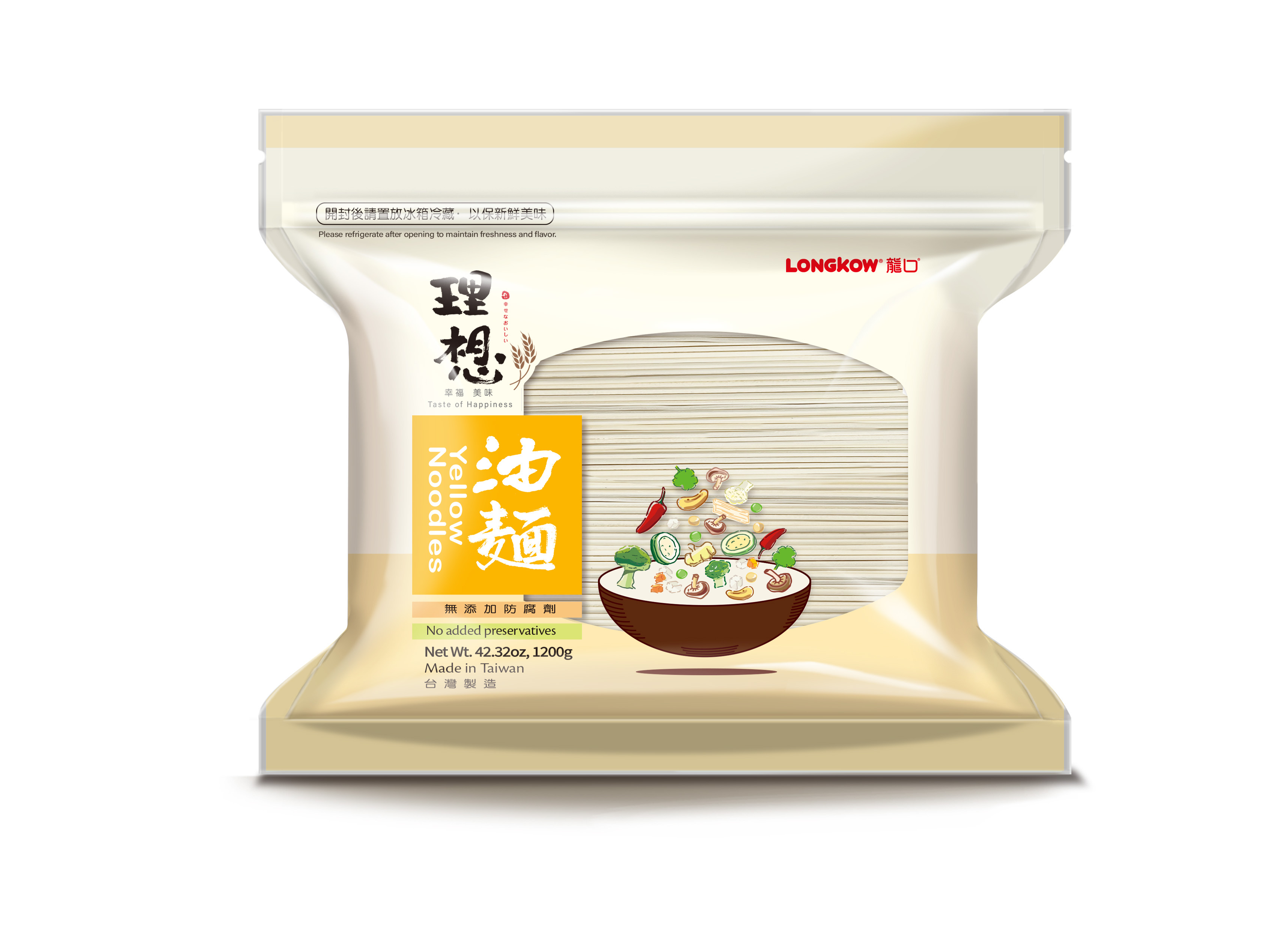 LONGKOW Yellow Noodles, , large