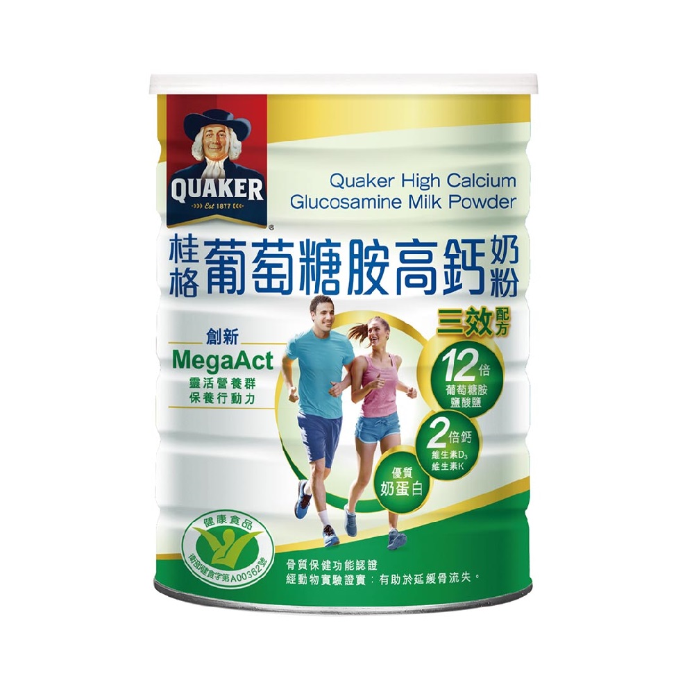 [箱購]桂格葡萄糖胺奶粉1.5Kgx6罐/箱