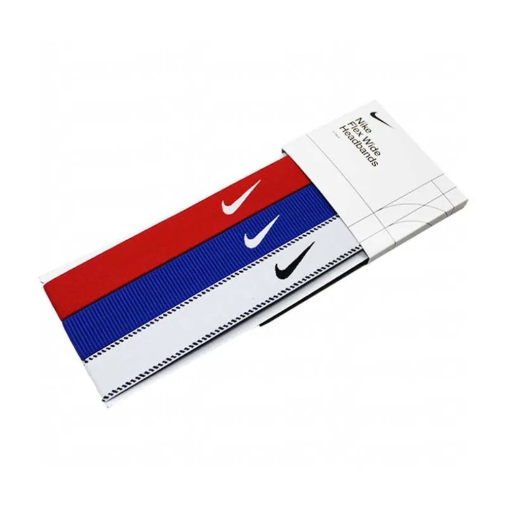 [秉宸] NIKE FLEX CLASSIC 寬版頭帶 3PK N1011932, , large