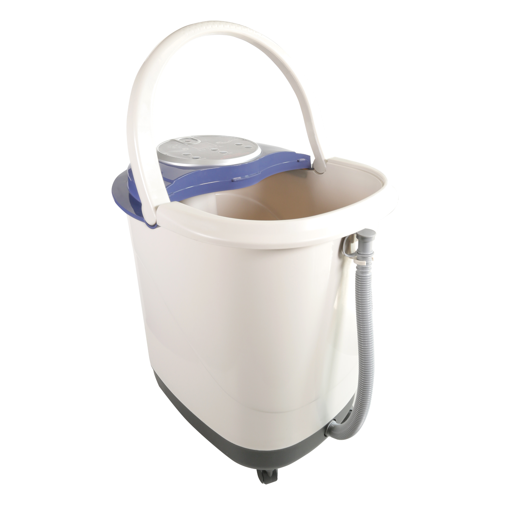 【日虎】石墨烯自動滾輪泡腳機 SS-609/ 贈10包中藥草包, , large