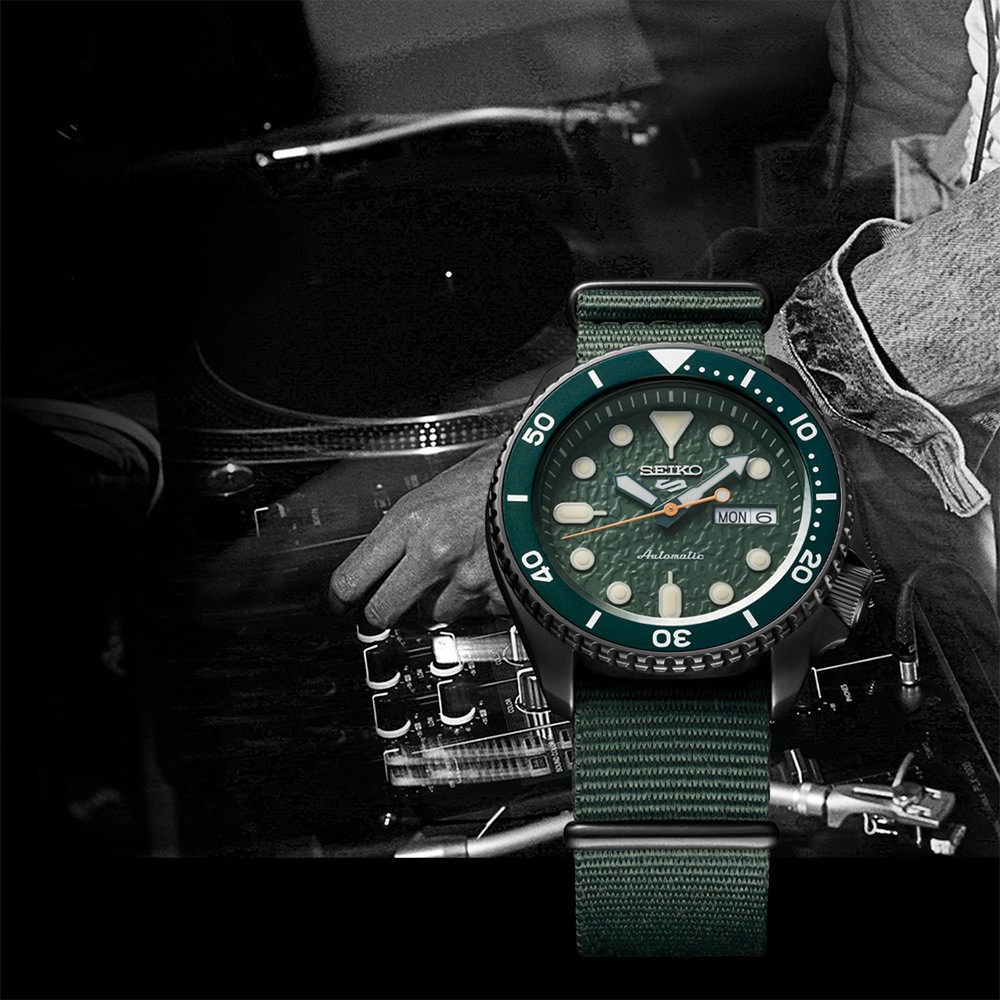 SEIKO 精工 5 Sports 系列機械錶-42.5mm 4R36-07G0H(SRPD77K1), , large