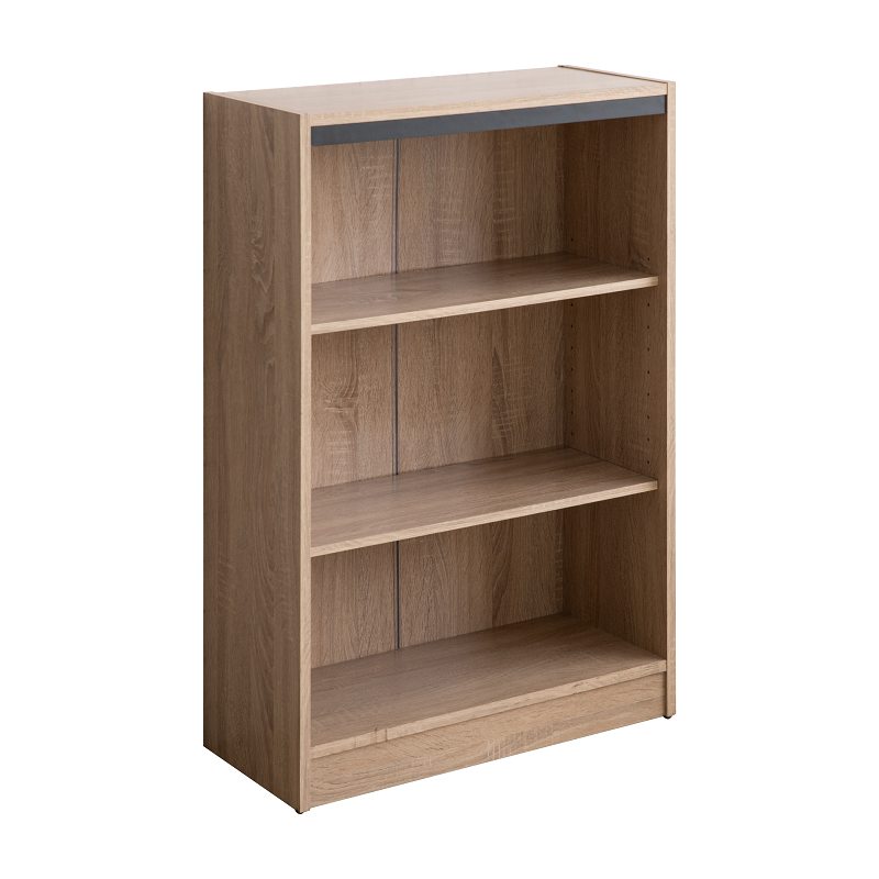 Japanese 2.0 three-compartment bookcase, , large