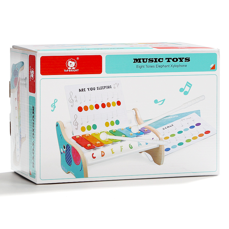 Top Bright - Eight Tones Elephant Xylophone, , large