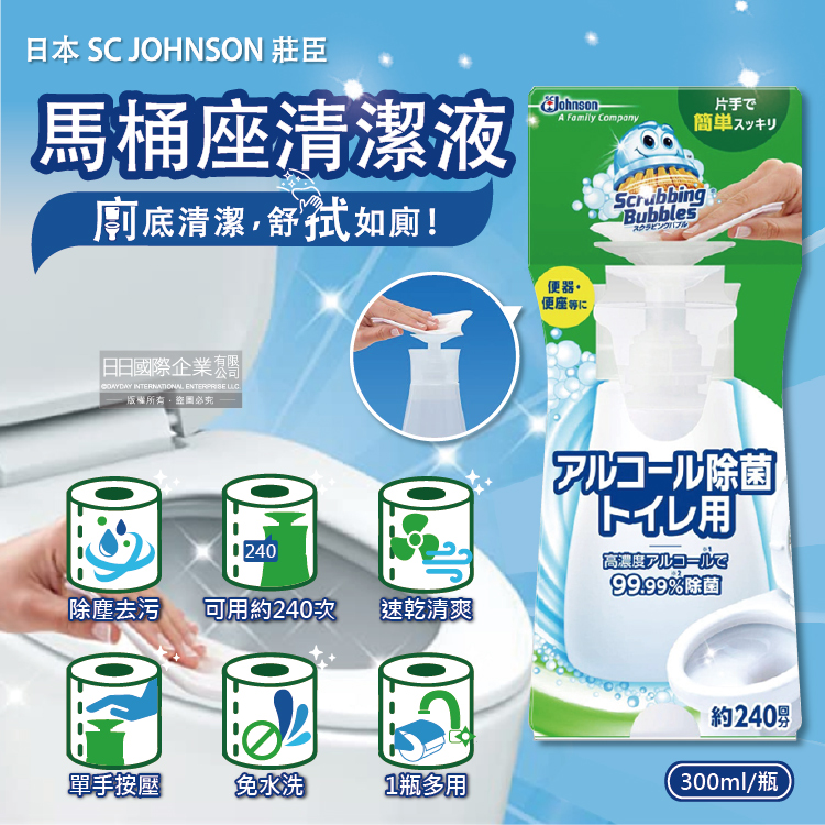 SC JOHNSON Push Type Alcohol Disinfectant 300ml, , large