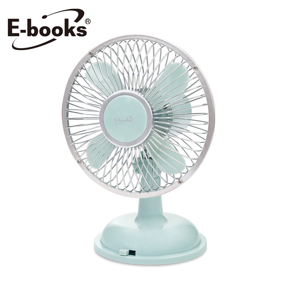 E-books K36 Classic Ultra Quiet Oscillating Desk Fan-GN, , large