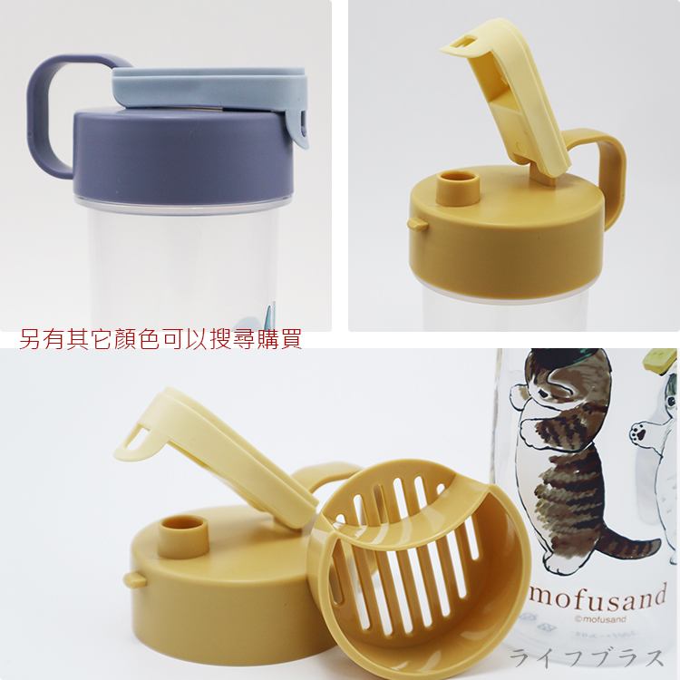 貓福珊迪-附掛水壺-540ml-鯊魚-2入, , large