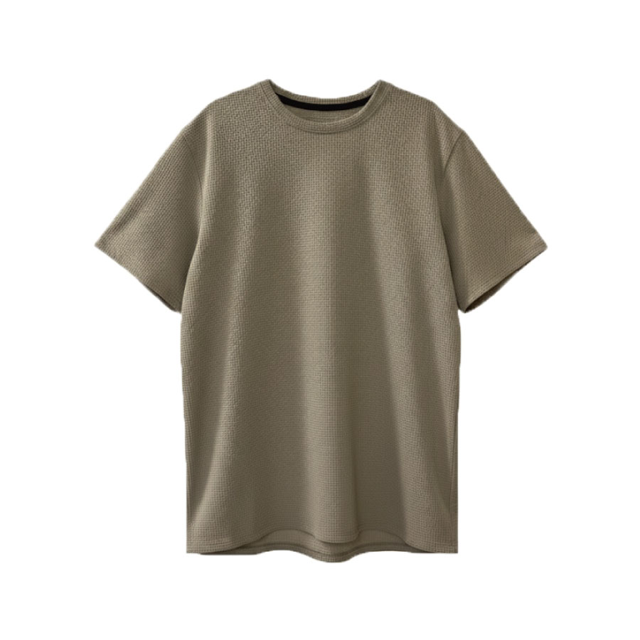 立體織紋速乾圓領衫 UX-8010, , large