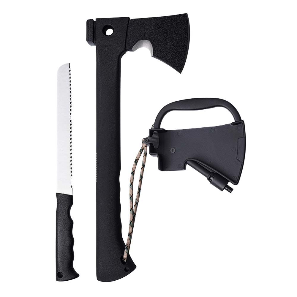 Multi-functional axe (serrated blade version), , large
