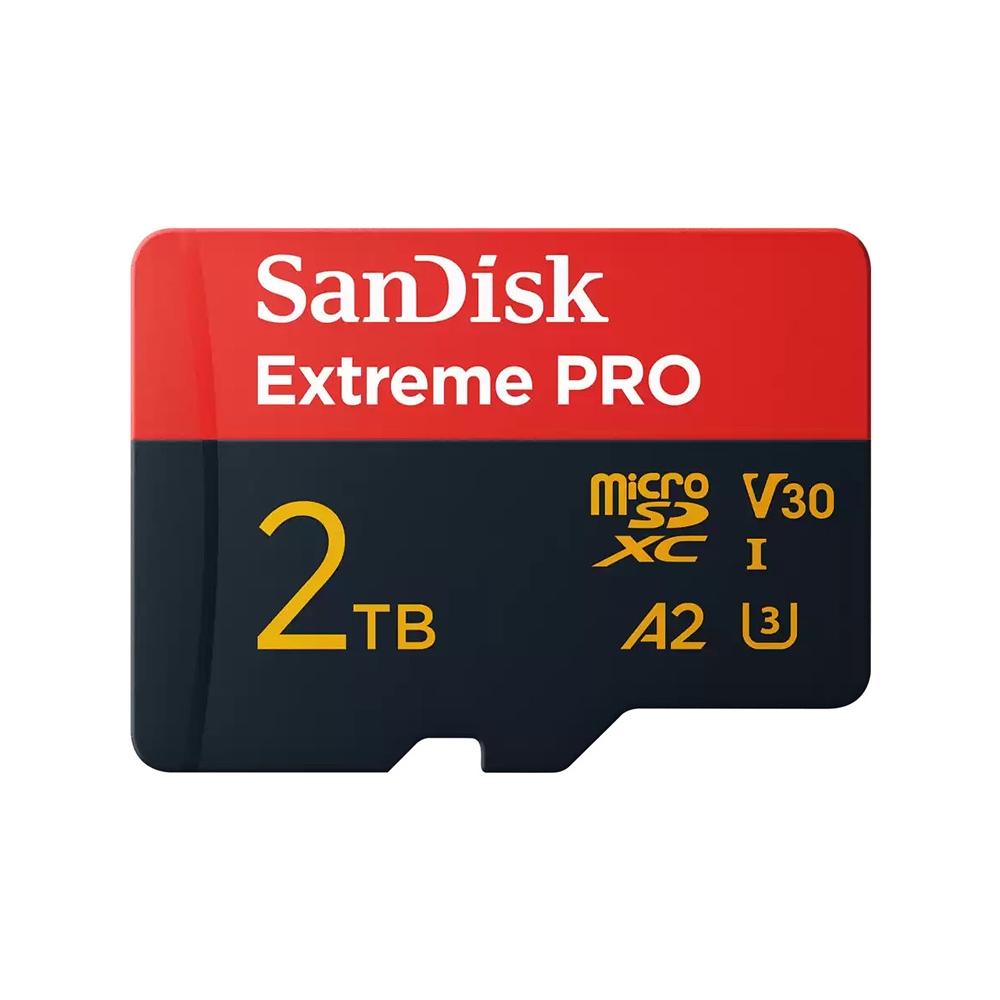 【SanDisk】 Extreme PRO 2TB UHS-I U3 A2 V30 microSDXC 記憶卡, , large