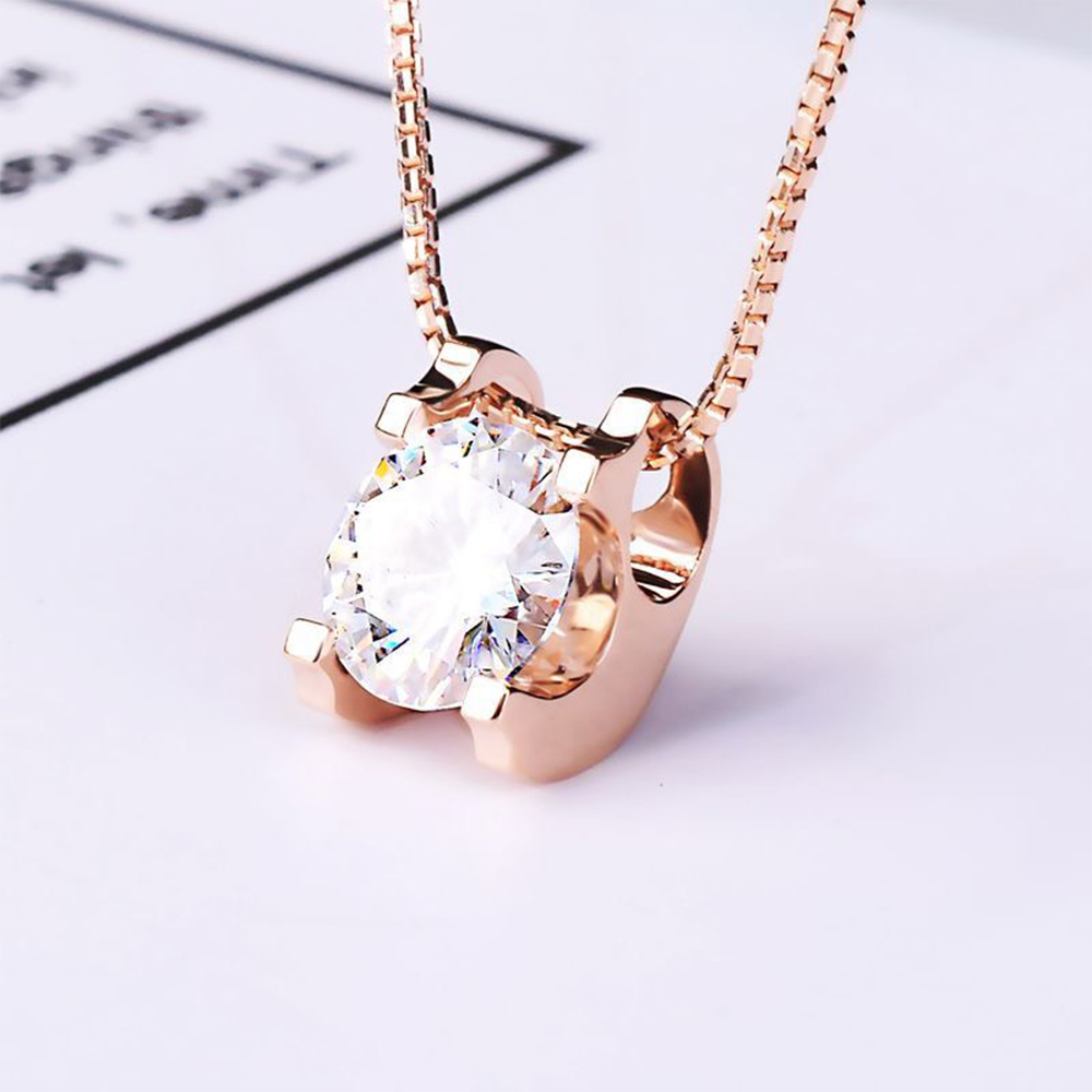 【CITY STAR】IGI 1克拉牛頭款吊墜-14K金(D / VVS 以上 / 3EX), , large