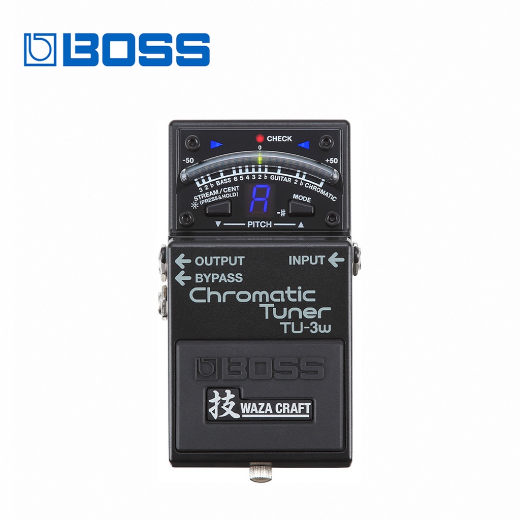 BOSS TU-3W Waza Craft Chromatic Tuner 半音階調音器【敦煌樂器】, , large