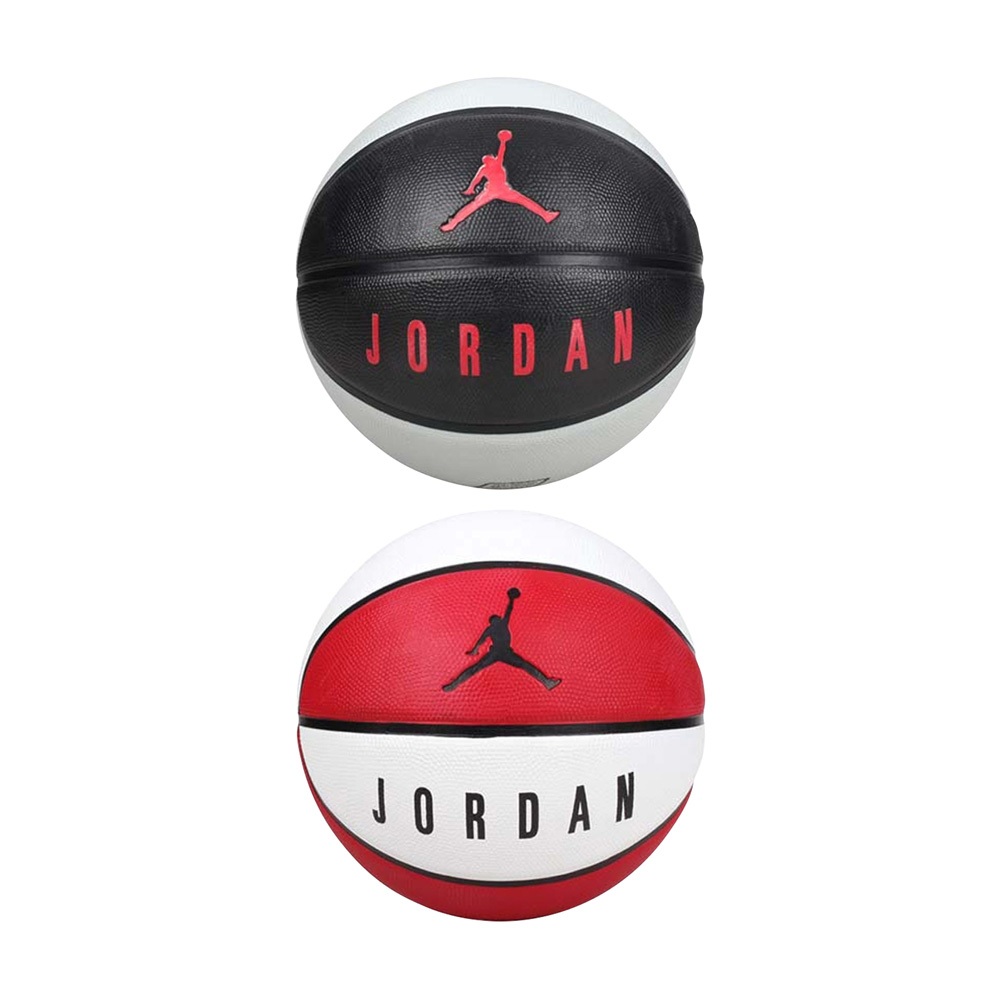 NIKE JORDAN PLAYGROUND 8P 7號球 競賽 運動 標準籃球 柔軟 橡膠 深溝 精準 控球 白黑 紅, , large