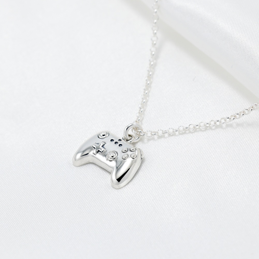 【Angel & Me】掌握人生 遊戲 搖桿 s925純銀項鍊 生日 聖誕禮物, , large