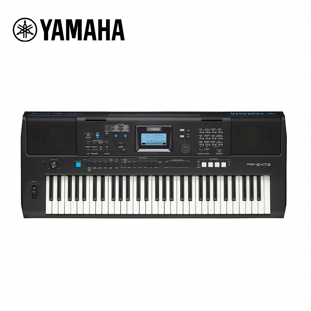 YAMAHA PSR-E473 61鍵 手提電子琴【敦煌樂器】, , large