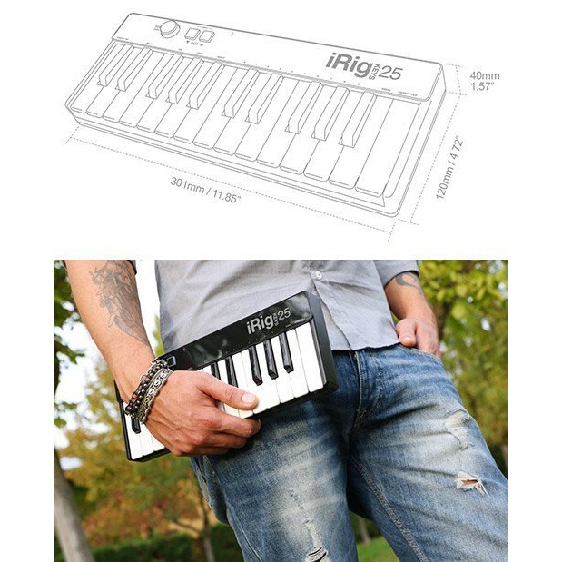 IK Multimedia iRig Keys 25 USB 控制鍵盤【敦煌樂器】, , large