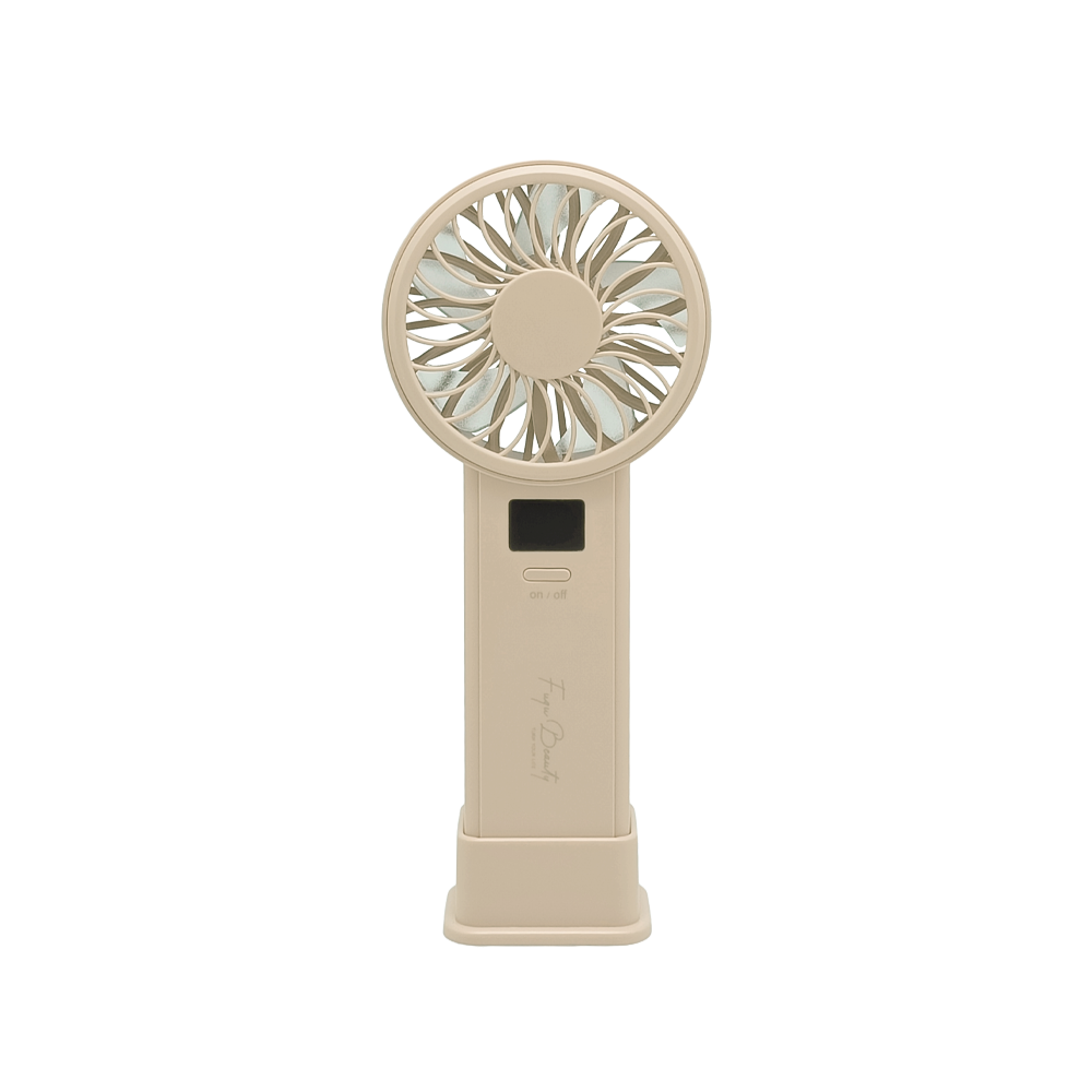 【FUGU】日系手持風扇-米色/可上飛機, , large