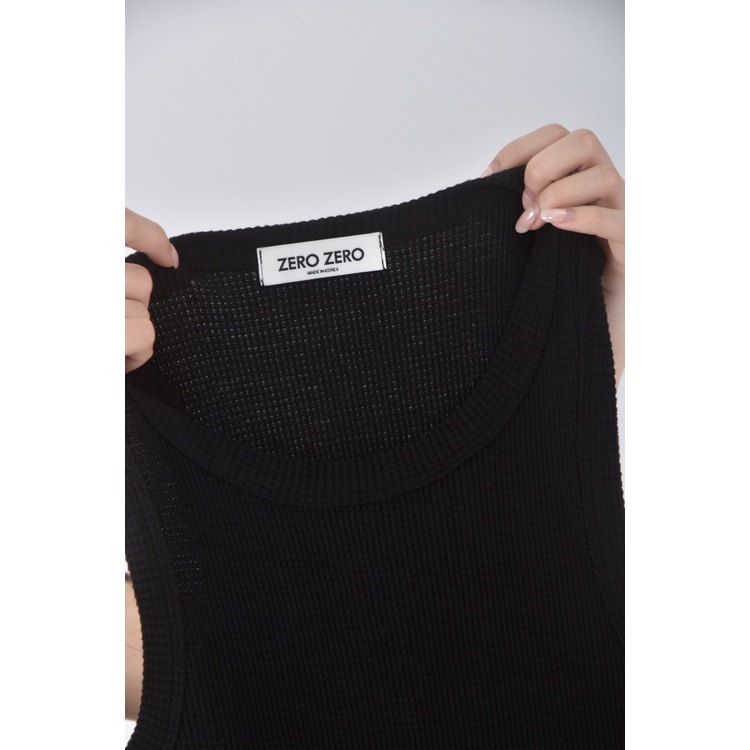 (S) zero zero質感無袖黑色洋裝二手衣, , large