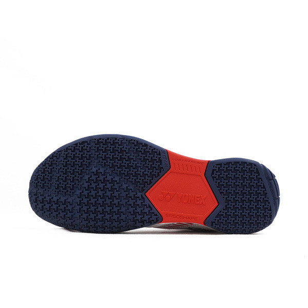 Yonex Power Cushion Strider Flow 男 羽球鞋 寬楦 白紅 [SHBSF1WEX114], , large