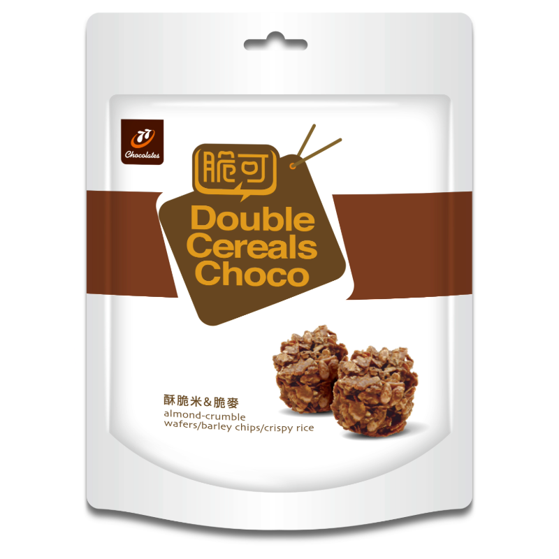 Double Cereals Choco 130g, , large