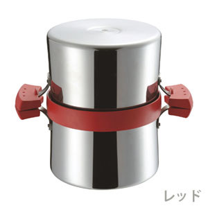 Oil filter deep fryer (red)