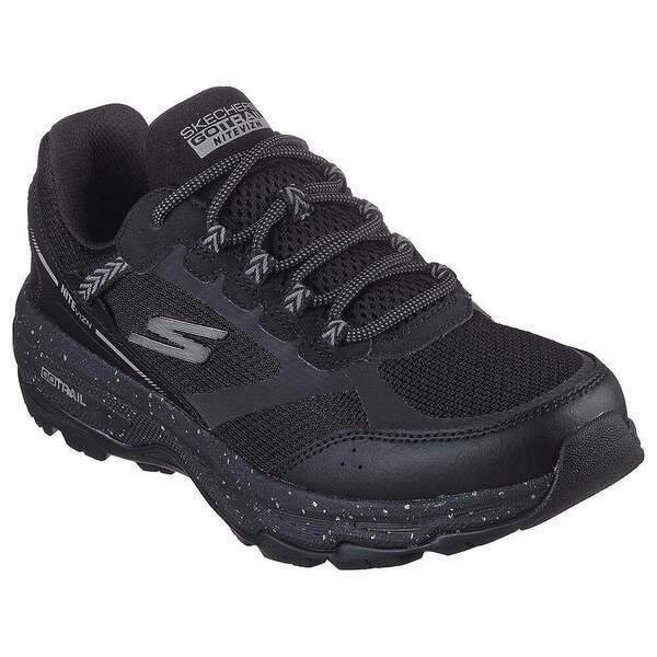 Skechers Go Run Trail Altitude NITE VIZN 女 慢跑鞋 黑 [129232BBK], , large