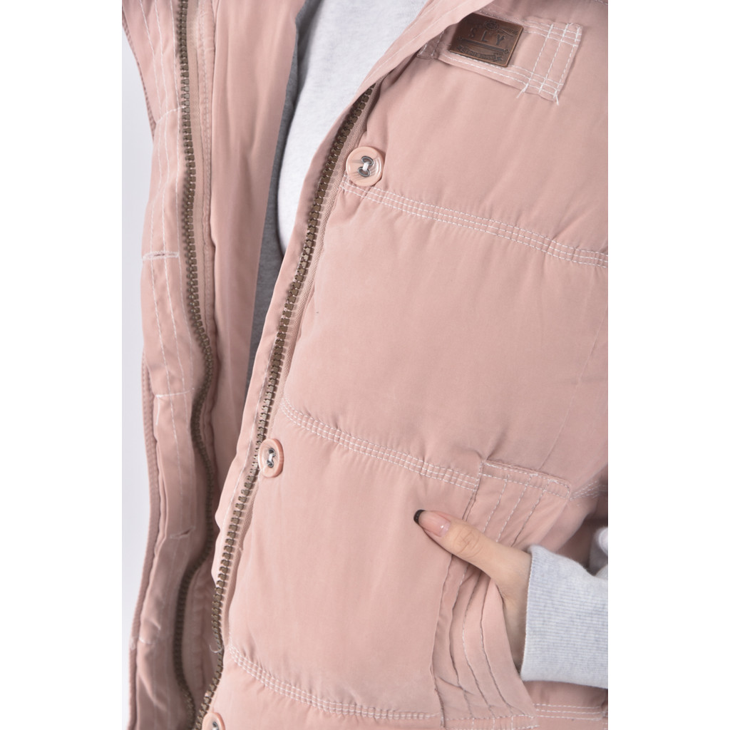 (L) sly背心粉色外套二手衣, , large