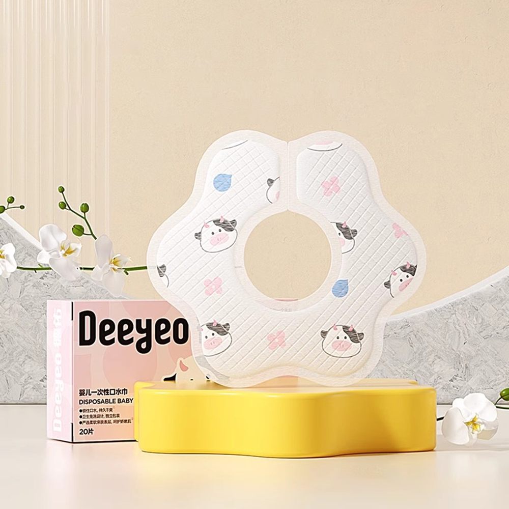 Disposable bibs, 360-degree bibs, portable bibs, disposable bibs, , large