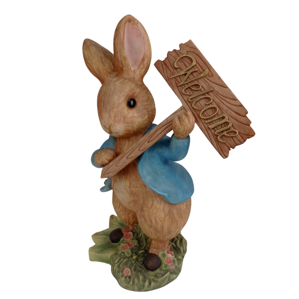 【世豐】 Peter Rabbit 比得兔 Welcome 立兔, , large