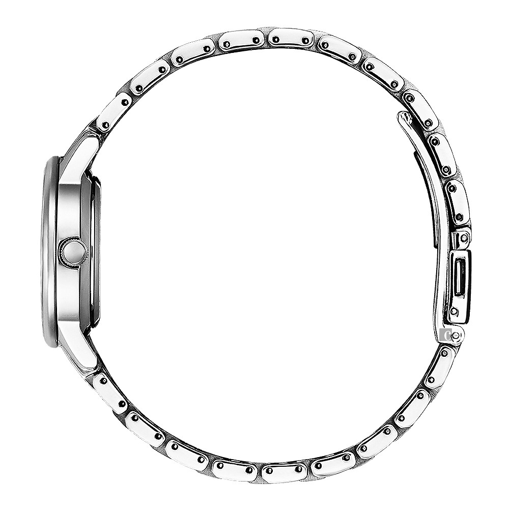 CITIZEN 星辰 光動能珍珠貝女錶 EW2590-85D, , large
