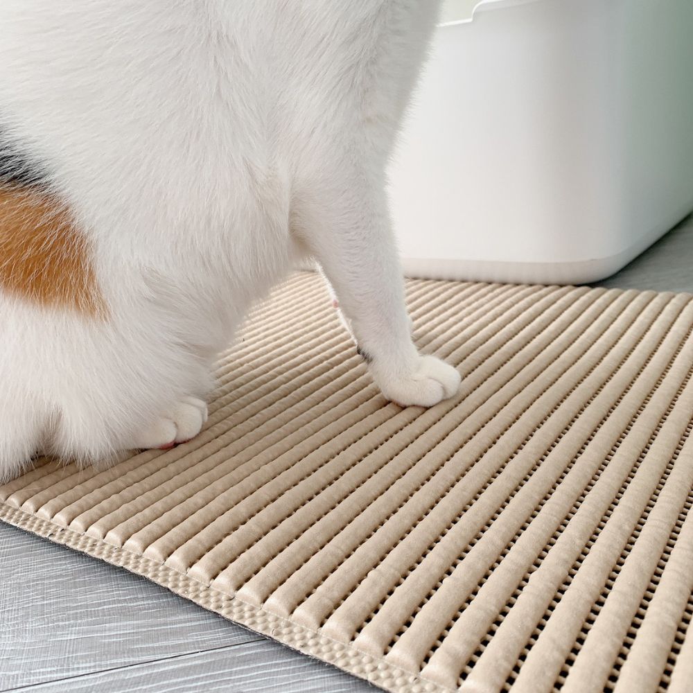 cat litter mat, , large