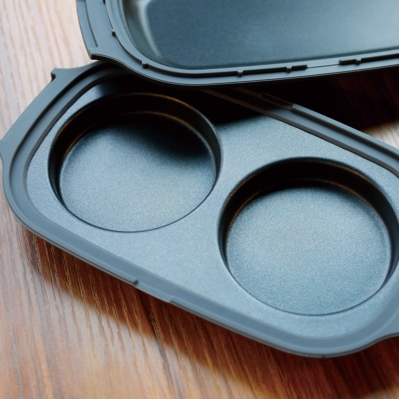 MICROWAVE GRILL PLATE FOR FRIED EGG, , large