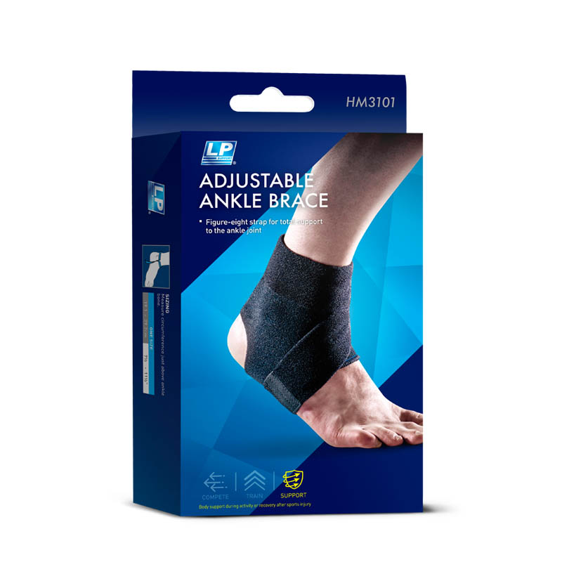 Adjustable Ankle Brace, , large
