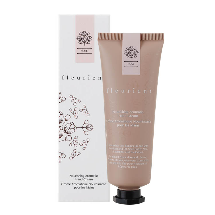 Fleurient Nourishing Aromatic Hand Cream -Rose (50ml), , large