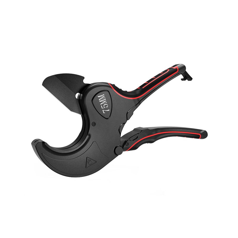 黑金鋼管材剪刀 剪管工具 軟管剪刀 割管器 管子割刀 PVC管子 PPR管 快剪 水管剪 線管切管器 快剪, , large