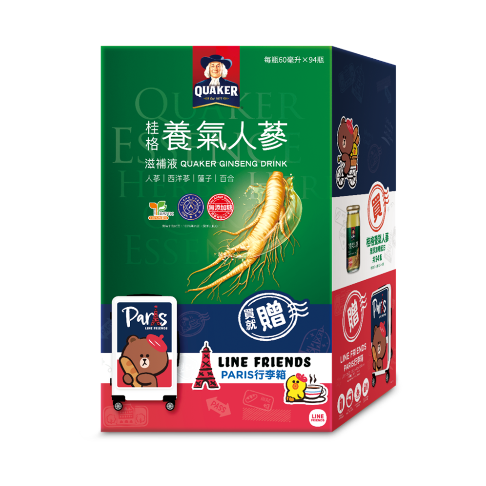 Quaker Yang Chi Ginseng Tonic, , large