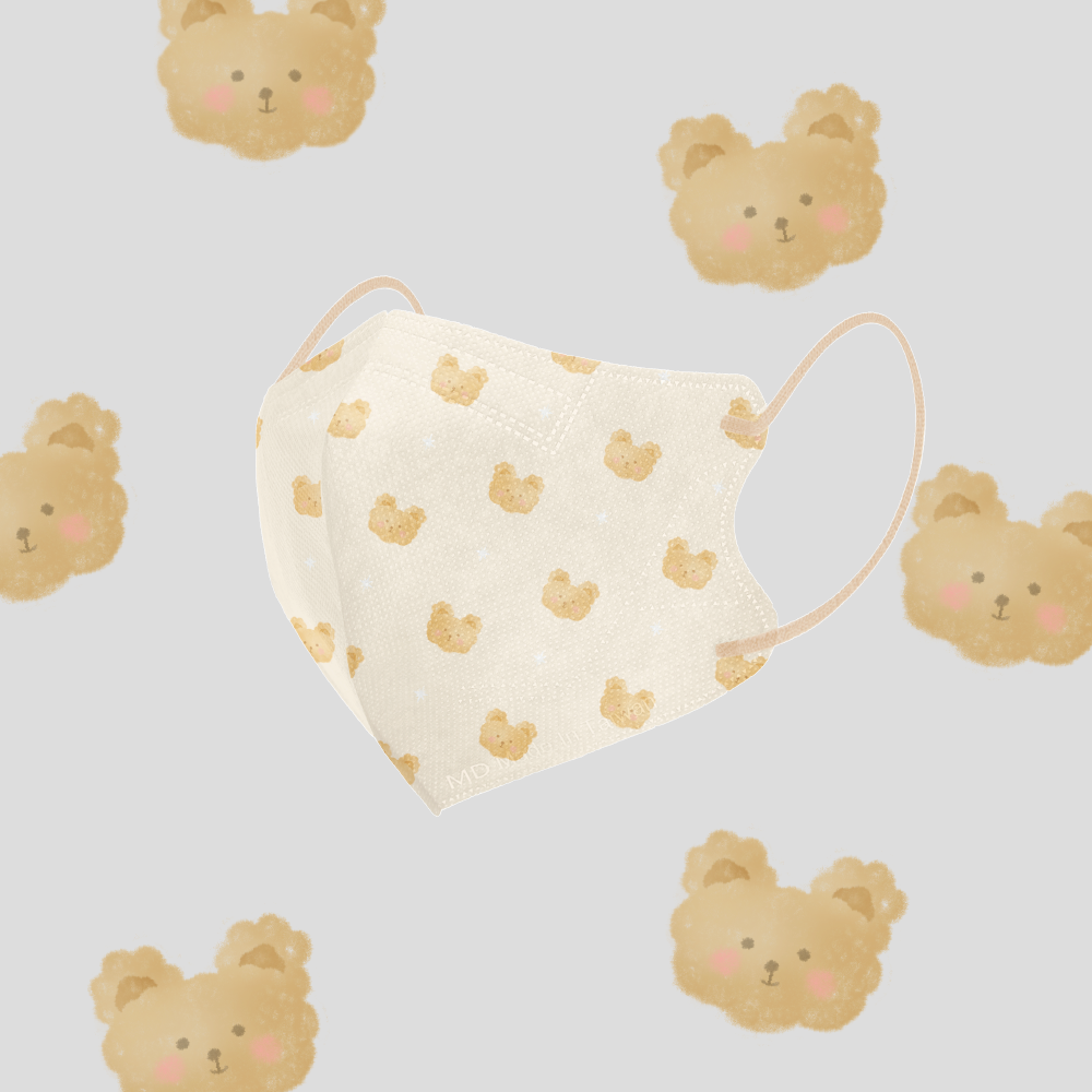 [CHENYU辰昱] 1-12Y_ 3D兒童醫療口罩 (FLUFFY系列) 30入, , large