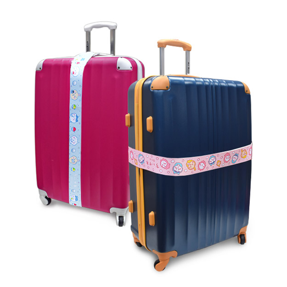 【百科良品】吉伊卡哇 Chiikawa 行李箱束帶 綁帶 旅行束帶 直式橫式20~28吋專用(台灣製正版授權)-黃, 黃, large