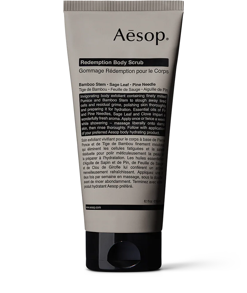 【Aesop】 肌膚救贖身體去角質露 180ml 中文字