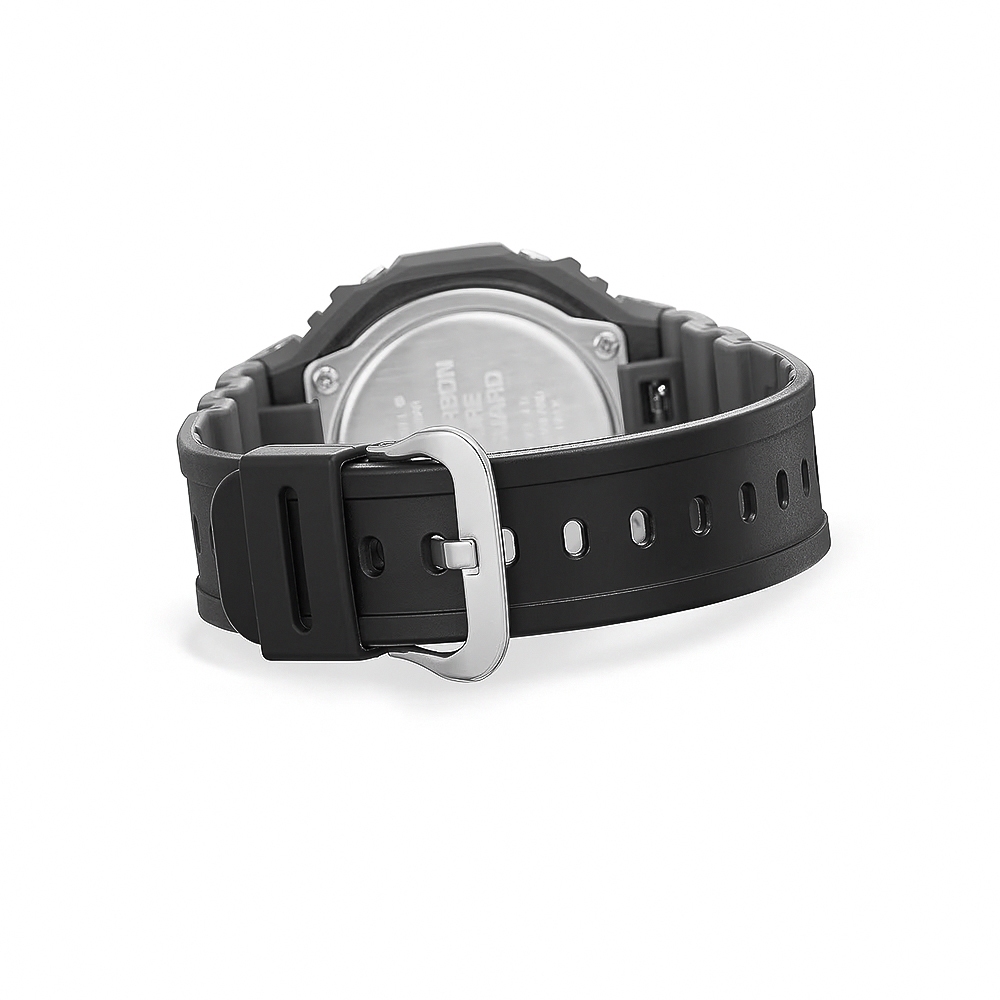 CASIO 卡西歐 G-SHOCK 熾熱火焰系列 八角雙顯手錶 GA-2100FL-8A, , large