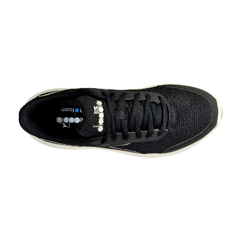 DIADORA迪亞多那 義大利進口 輕量運動慢跑鞋 女運動鞋 女鞋 EASY RUN 避震 穩定 耐磨 止滑 黑 藍, , large