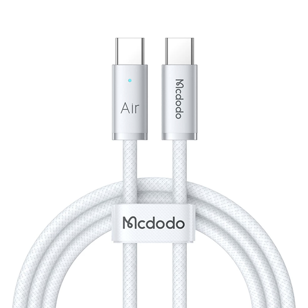 Mcdodo Cab Luma 240W USB-C to USB-C Air Cable 1.2m White