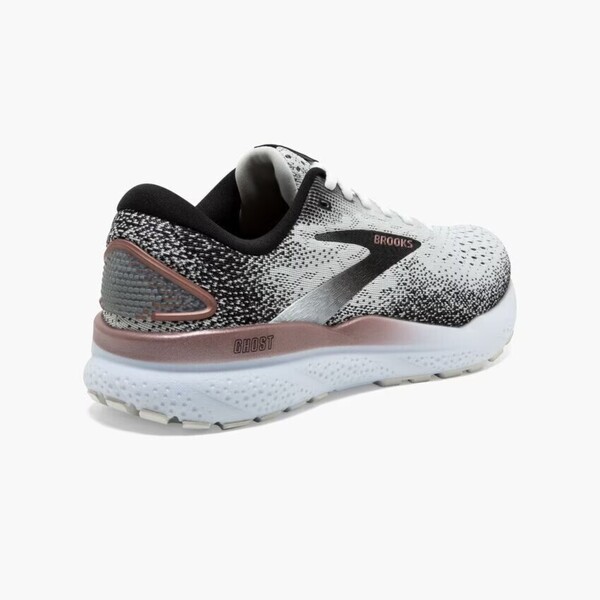 Brooks Ghost 16 女 慢跑鞋 運動 休閒 輕量 支撐 緩衝 彈力 白 黑 [1204071B105], , large