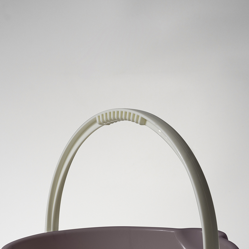 GINII基尼|質感加厚手提水桶 12L 香頌粉/塑膠水桶 圓型水桶 手提水桶 多用途水桶 泡腳 園藝 洗澡桶, 香頌粉, large